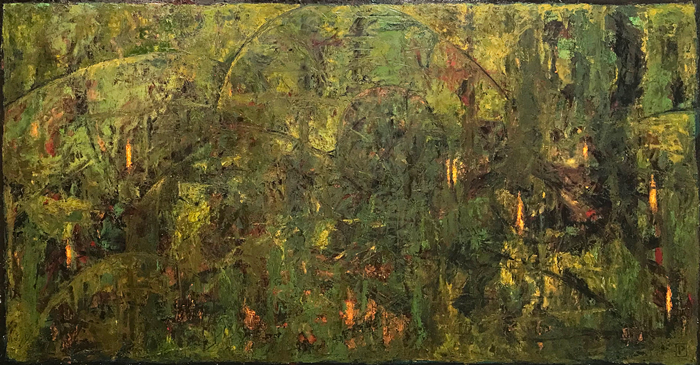 Atmosphere 9 by Paul Cavilla, oil on canvas