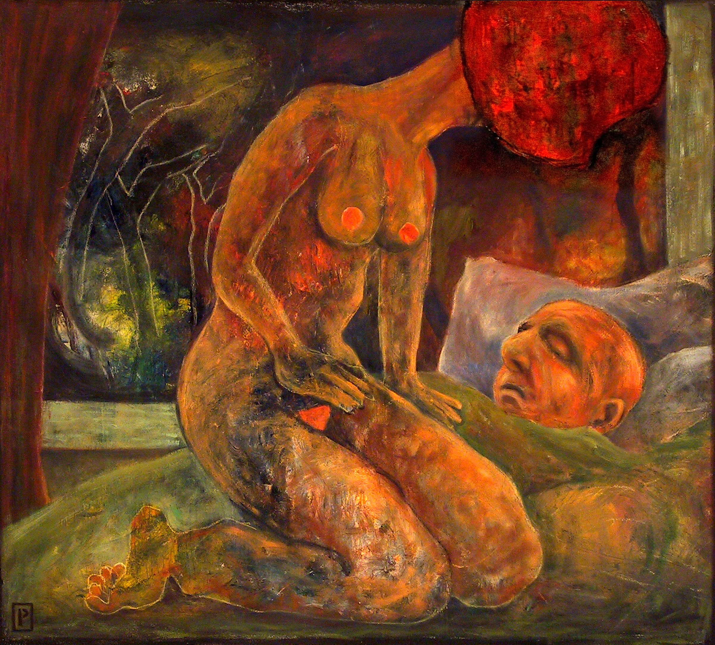 Affirmation by Paul Cavilla, oil on canvas