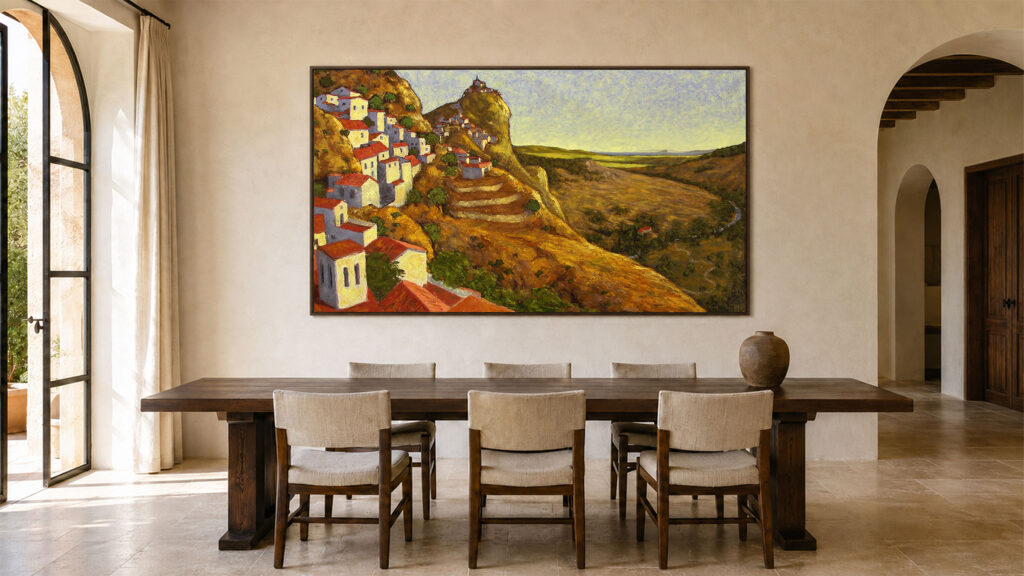Casares by Paul Cavilla shown in a display visualization