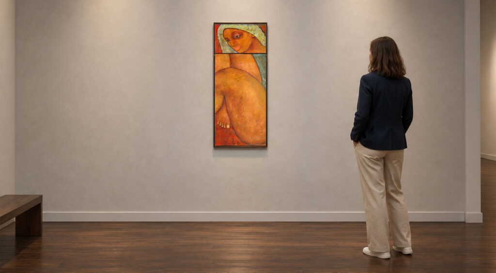 Diptych by Paul Cavilla shown in a gallery visualization