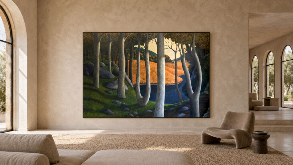 Erindule by Paul Cavilla shown in an interior visualization