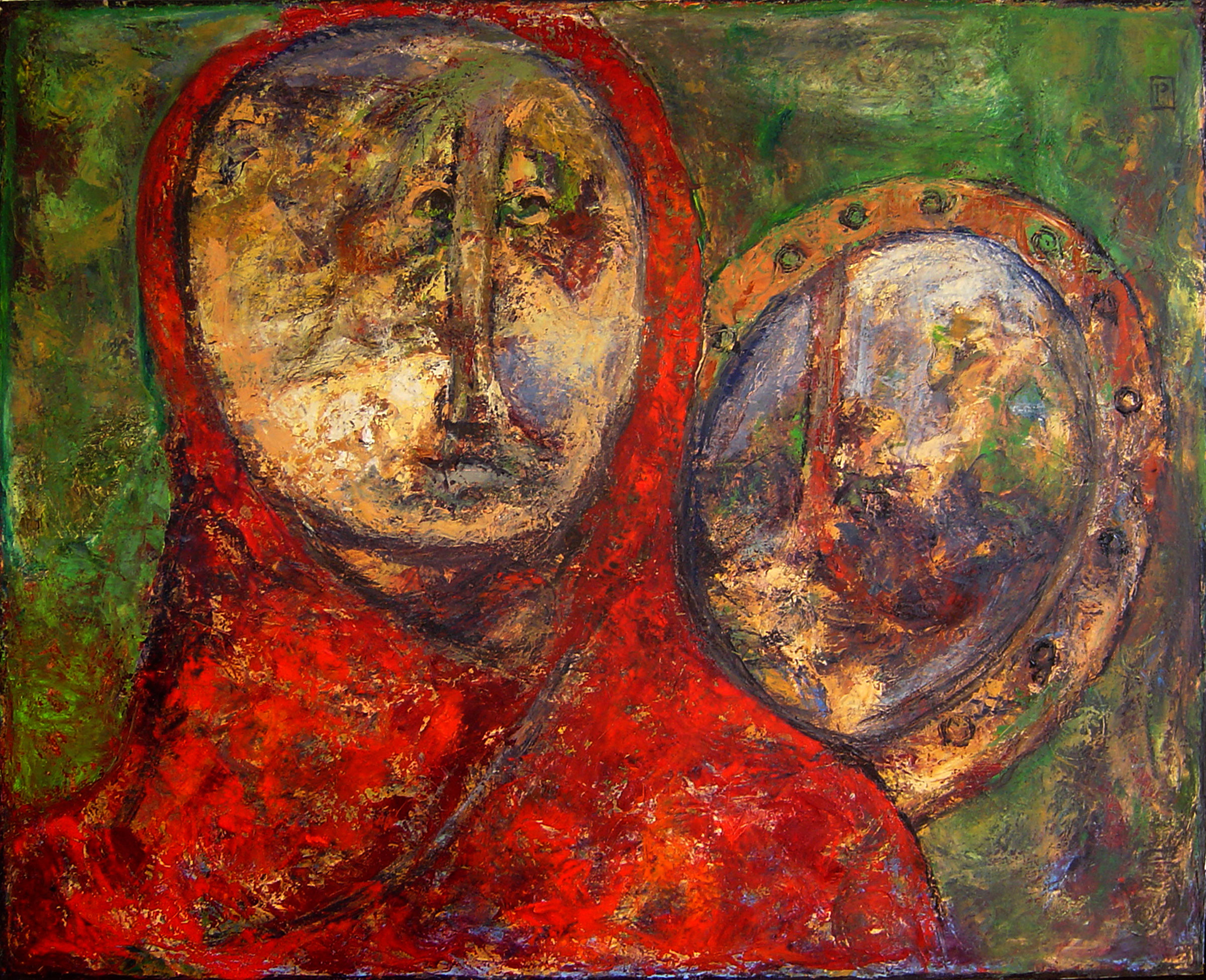 Filtering This by Paul Cavilla, oil on canvas