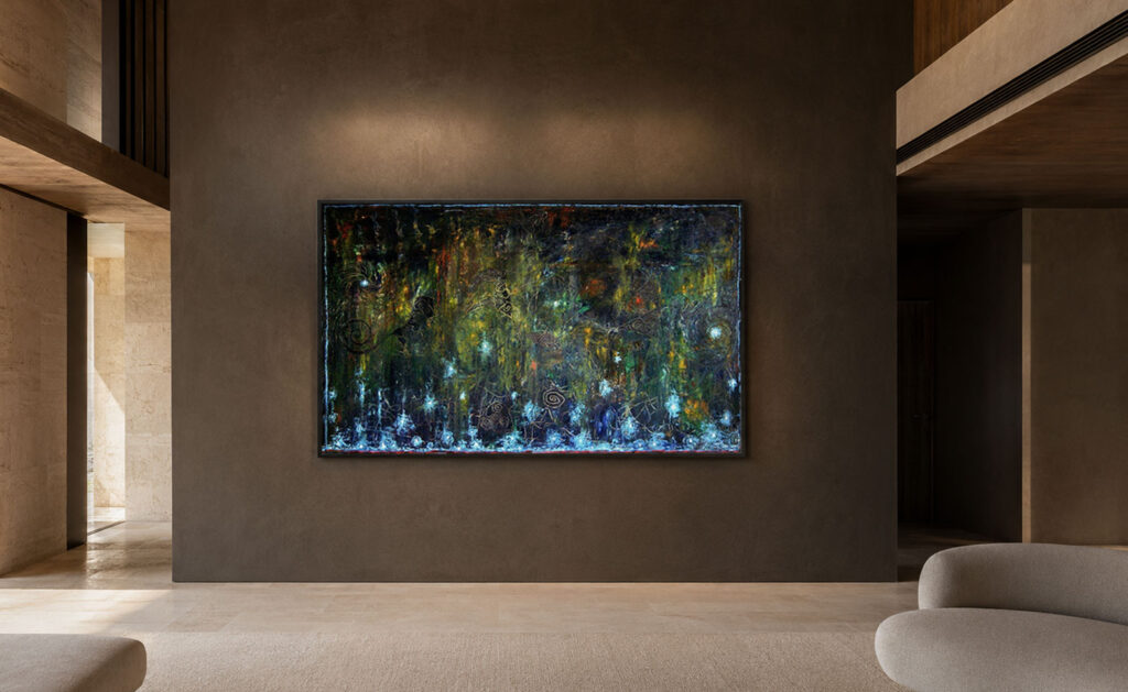 Subaquatica by Paul Cavilla shown in an interior visualization